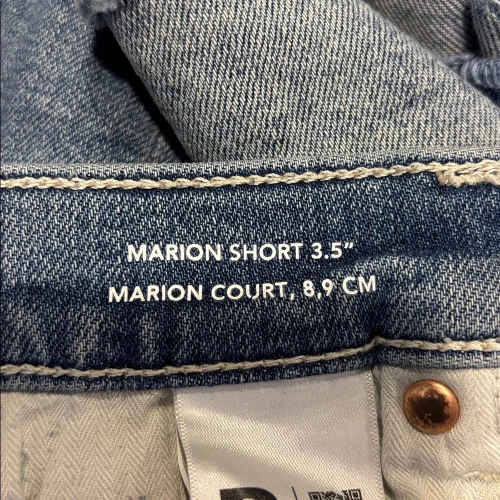 DL1961 Women’s Blue Denim High Waist Marion Short‎ Size 31” - Picture 9 of 10